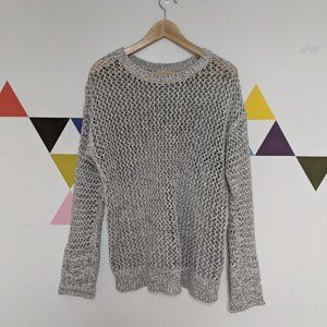 Open Mesh Sweater